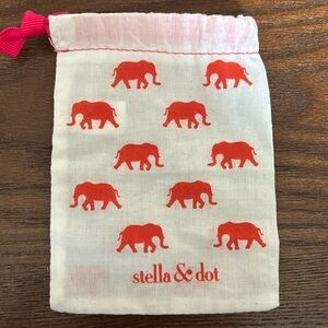 Stella and Dot gold monogram pendant necklace KBR (KRB)